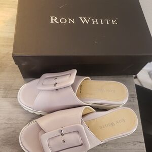 Ron White Women's Lavender Mules